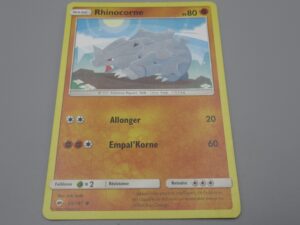 Pokemon Rhinocorne - Base - 65/147 Rond - 2017