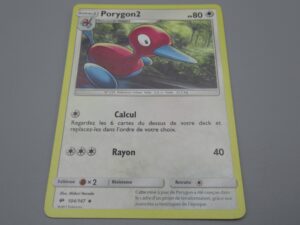 Pokemon Porygon2 - Niveau 1 - 104/147 Losange - 2017