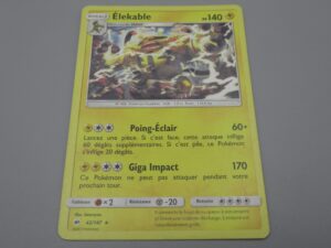 Pokemon Elekable - Niveau 1 - 43/147 Etoile - 2017