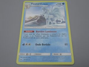 Pokemon Feunard d'Alola - Niveau 1 - 28/147 Etoile - 2017