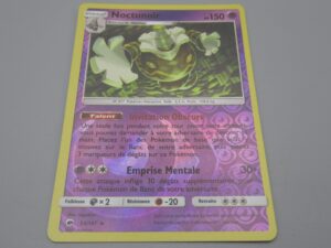 Pokemon Noctunoir - Reverse - Niv. 2 - 53/147 Etoile - 2017