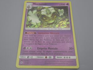 Pokemon Noctunoir - Holo - Niv. 1 - 53/147 Etoile - 2017