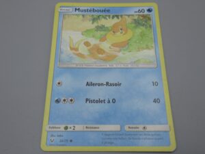 Pokemon Mustébouée - Base - 22/73 Rond - 2017