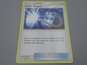 Pokemon Objet Super Rappel - 66/73 Losange - 2017