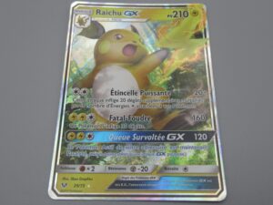 Pokemon Raichu GX - Holo - Niv. 1 - 29/73 Etoile Brill. - 2017