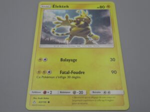 Pokemon Elektek - Base - 43/156 Rond - 2018