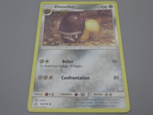 Pokemon Dinoclier - Niveau 1 - 84/156 Losange - 2018