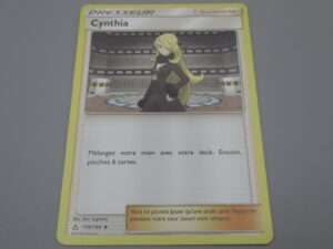 Pokemon Supporter Cynthia - 119/156 Losange - 2018