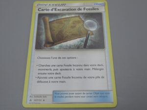 Pokemon Objet Carte Excavation Fossiles - 107/131 Los. - 2018