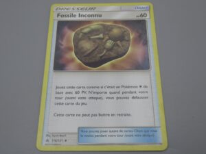 Pokemon Objet Fossile Inconnu - 116/131 Losange - 2018