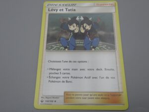 Pokemon Supporter Lévy et Tatia - 148/168 Losange - 2018
