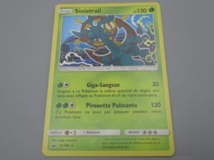 Pokemon Sinistrail - Base - 22/168 Etoile - 2018