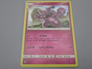 Pokemon Granbull - Niveau 1 - 138/214 Etoile - 2018