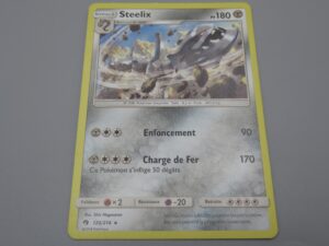 Pokemon Steelix - Niveau 1 - 125/214 Etoile - 2018