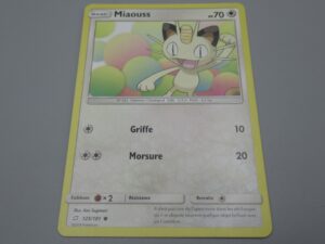 Pokemon Miaouss - Base - 125/181 Rond - 2019