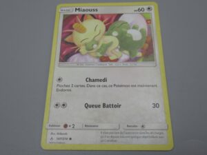 Pokemon Miaouss - Base - 147/214 Rond - 2019