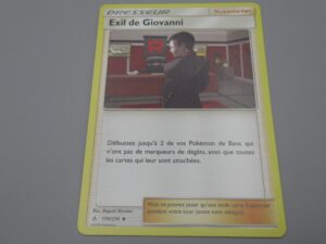 Pokemon Supporter Exil de Giovanni - 174/214 Losange - 2019