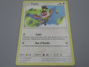 Pokemon Pijako - Base - 162/214 Losange - 2019