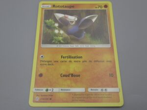 Pokemon Rototaupe - Base - 114/236 Rond - 2019