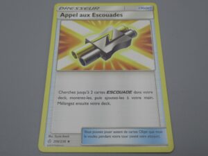 Pokemon Objet Appel aux Escouades - 206/236 Losange - 2019