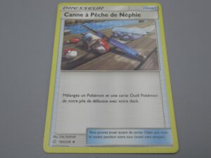 Pokemon Objet Canne à pêche de Néphie - 195/236 Losange 2019