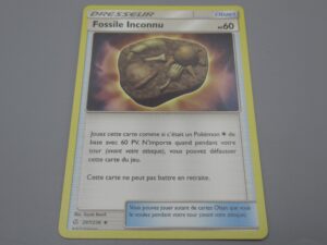 Pokemon Objet Fossile Inconnu - 207/236 Losange - 2019