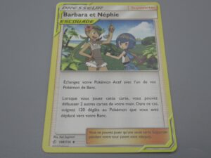 Pokemon Supporter Barbara et Néphie - 198/236 Losange - 2019