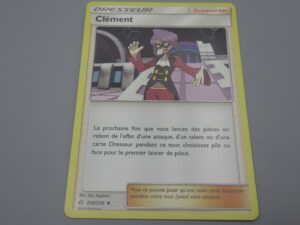 Pokemon Supporter Clément - 208/236 Losange - 2019