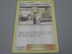Pokemon Supporter Professeur Chen - 201/236 Losange - 2019