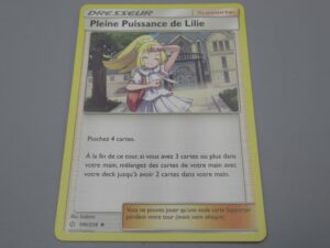 Pokemon Supporter Puissance de Lilie - 196/236 Losange - 2019