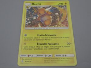 Pokemon Raichu - Niveau 1 - 67/236 Etoile - 2019