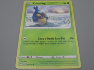 Pokemon Carabing - Base - 008/189 Rond - 2020