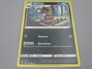 Pokemon Escroco - Niveau 1 - 108/185 Losange - 2020