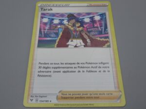 Pokemon Supporter Tarak - 154/185 Etoile - 2020
