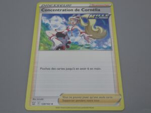 Pokemon Supporter Concentration de Cornélia - 128/163 Los. 2021