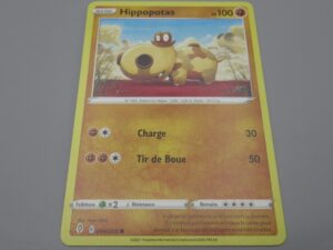 Pokemon Hippopotas - Base - 084/203 Rond - 2021