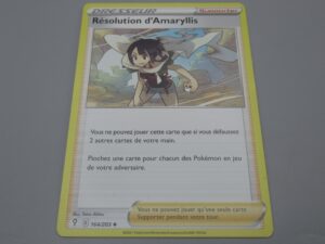 Pokemon Supporter Résolution d'Amaryllis - 164/203 Losange - 2021