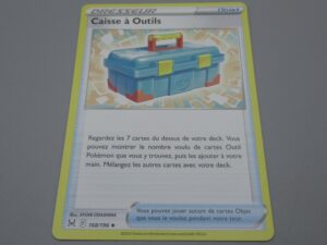 Pokemon Objet Caisse à Outils - 168/196 Losange - 2022