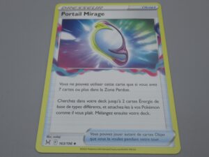 Pokemon Objet Portail Mirage - 163/196 Losange - 2022