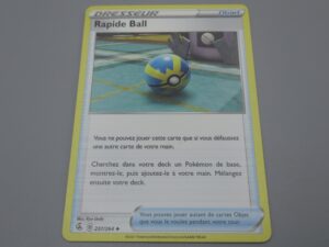 Pokemon Objet Rapide Ball - 237/264 Losange - 2021