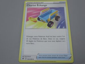 Pokemon Objet Chariot Echange - 154/189 Losange - 2022