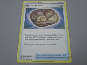 Pokemon Objet Fossile Inconnu - 165/195 Losange - 2022