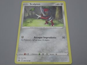 Pokemon Scalpion - Base - 091/159 Rond - 2023