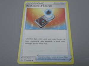 Pokemon Objet Recherche d'Energie - 128/159 Rond - 2023