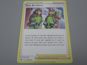 Pokemon Supporter Trou Brothers - 126/159 Losange - 2023