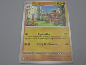 Pokemon Escroco - Niveau 1 - 116/198 Rond - 2023