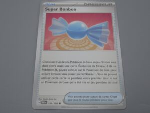 Pokemon Objet Super Bonbon - 191/198 Rond - 2023