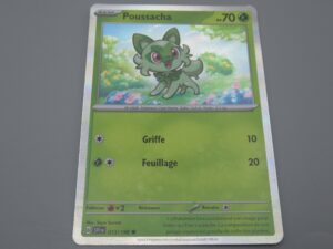 Pokemon Poussacha - Holograpique - Base - 013/198 Rond - 2023