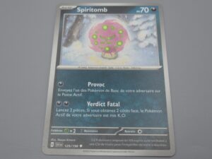 Pokemon Spiritomb - Base - 129/198 Losange - 2023