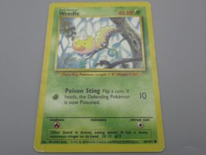 Pokemon Weedle - Base - 69/102 Rond - 1999